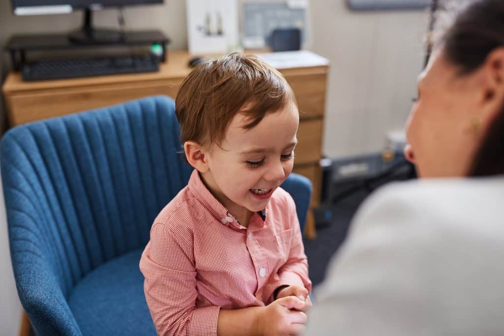 Hearing test for children at Hearlix