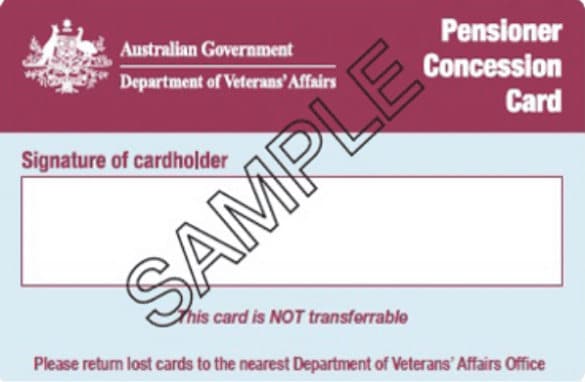 Concession Card