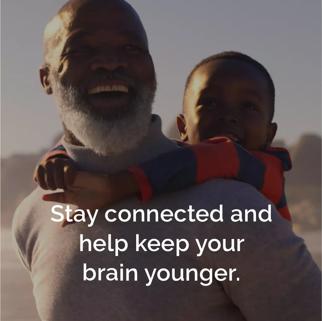 Staying connected and younger